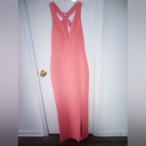 Beautiful salmon gown size 4